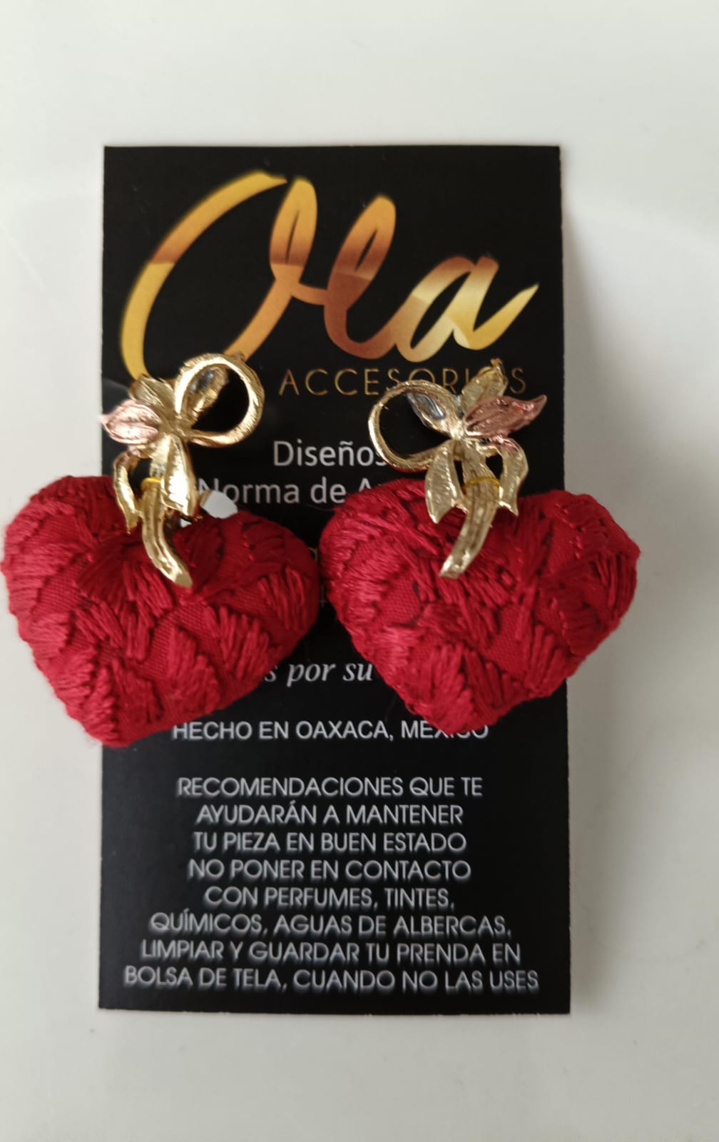 Aretes Corazón